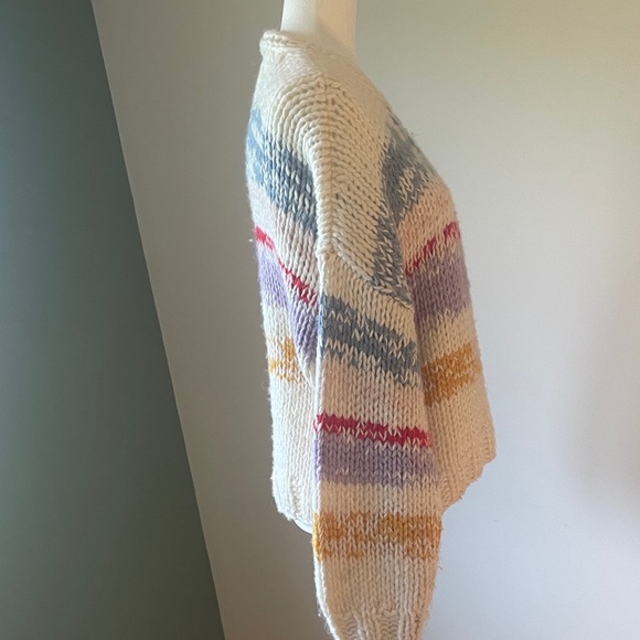 Anthropologie Multicolor Knit Cardigan - Picture 7 of 9